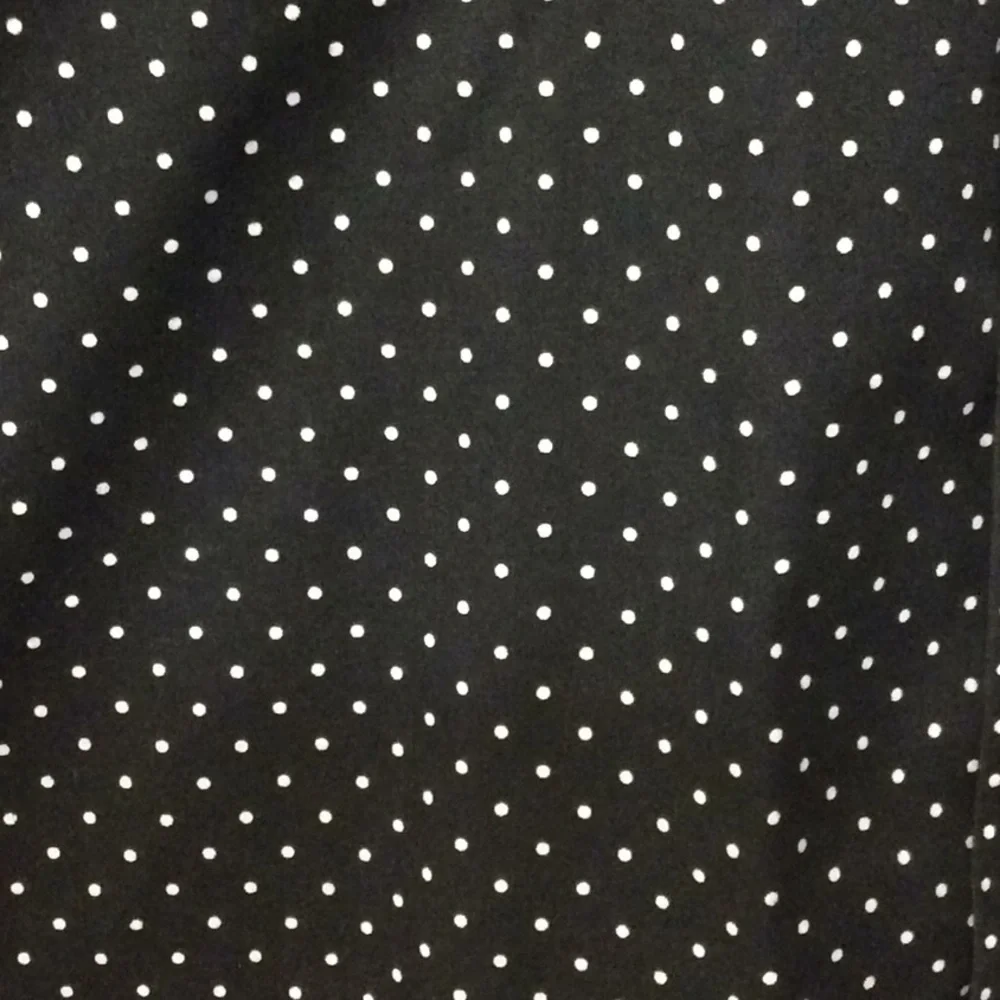 Black Pin Dot Western Shirt Size L - 34 - Picture 3 of 6